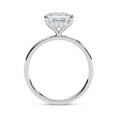 thumbnail image 5 of IGI Certified Lab Grown Diamond Hidden Halo Solitaire Engagement Rings for Women, Center 7.5mm Princess Cut Anniversary Wedding Rings 14K Solid White Gold F-G, VS-SI Quality (2.35 Cttw) Ring Size-6.5, 5 of 5