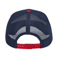 thumbnail image 4 of Men's Colosseum Navy Pennsylvania Quakers Wyatt Primary Team Trucker Adjustable Hat, 4 of 4
