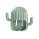 thumbnail image 3 of Portacepillos de dientes con forma de cactus, portacepillos de dientes autoadhesivo para baño (rosa/verde claro), 3 of 4
