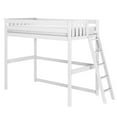 thumbnail image 3 of Classic Twin High Loft with Ladder on End, White, 3 of 12