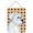 White, variant on Boxer White Fall Leaves Portrait Aluminum Metal Wall & Door Hanging Prints