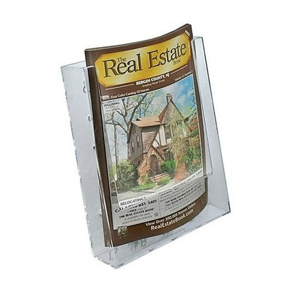 Modular Bifold Brochure Holder. Inside Dimension: 6.125"W, 10-Pack