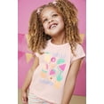 Garanimals Toddler Girl Dolman Short Sleeve Graphic Jersey TShirt