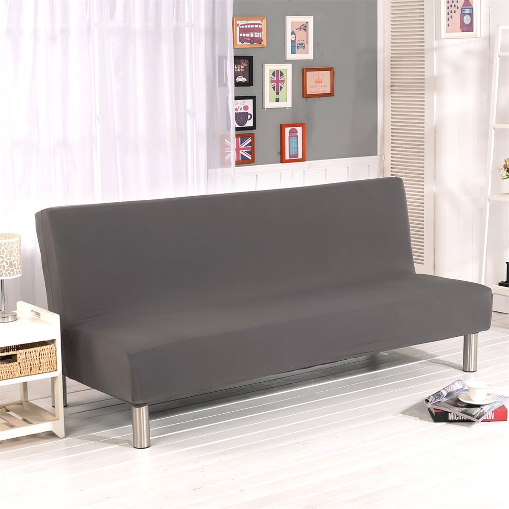 Details about   Futon Slipcover Armless Sofa Cover Stretch Full Folding Bed Protector Elastic 