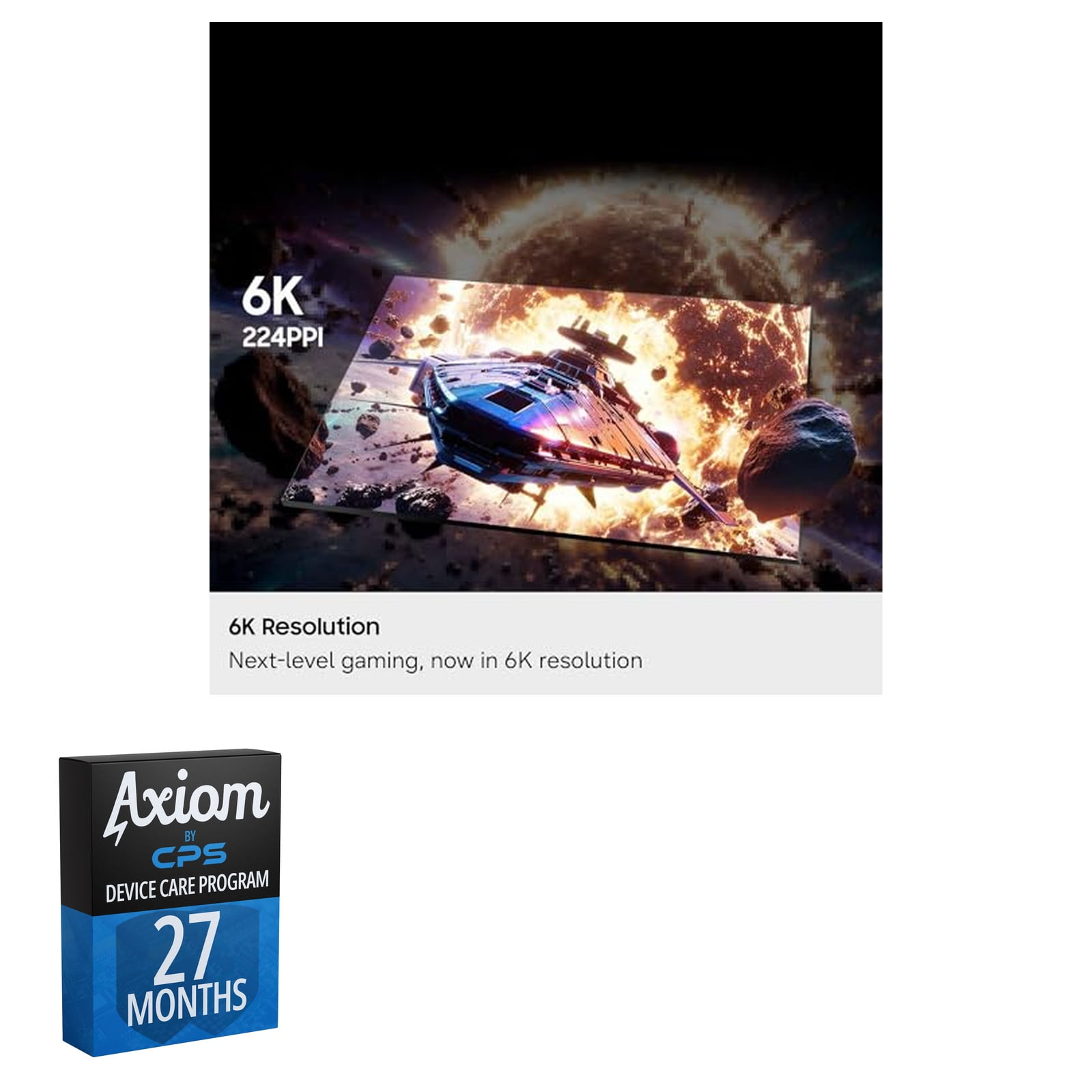 Samsung 32-in Computer Monitor - 6K, IPS, 165Hz + 27-Month Axiom Care