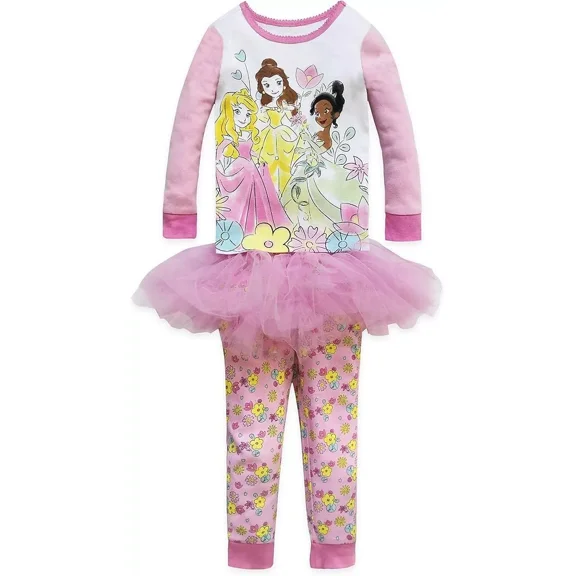 Disney Princess PJ PALS and Tutu Set for Girls, Size 6