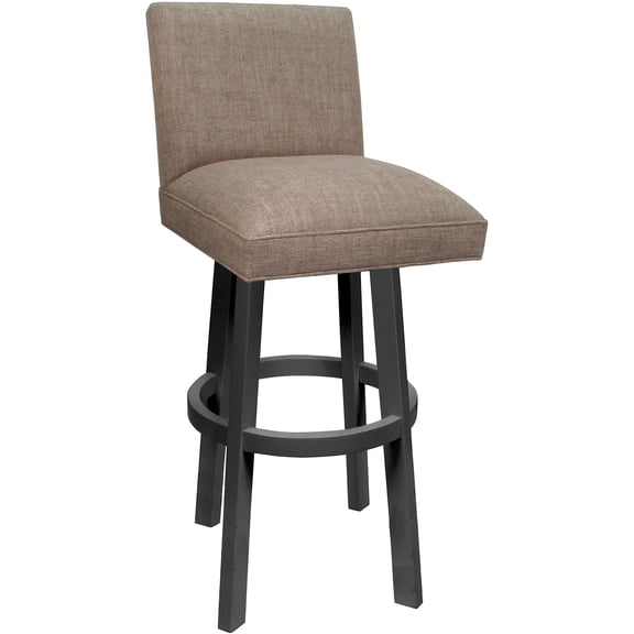 Swivel Wood Extra Tall Stool Sommerville 34" Seat - Basin Beige - Gray