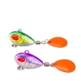thumbnail image 3 of 5PC BIQIANWO Fishing Lures Perfect kicking action Bait casting Sea Bass Long Casting Spinner VIB All Water Areas, 3 of 10