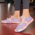 thumbnail image 3 of Rokment Hiking Barefoot Water Shoes for Women Men Beach Swim Pool River Quick Dry Athletic Wide Toe Outdoor Sport Kayaking Boating Rock Climbing Yoga Lake Diving Pink Size 9, 3 of 6