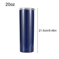 thumbnail image 3 of Kearding Tazas delgadas Material de acero inoxidable Material de oficina creativo Botella de agua de gran capacidad con tapa Útil Taza de café no Utensilios de cocina diez Kearding HA059576-10, 3 of 6