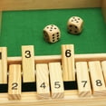 thumbnail image 4 of Card Flipping Dice Game for Math and Strategy Skills, Two Game Modes for 2-4 Players and Family Bonding, Educational Wooden Set for Cognitive Development and Screen-Free Fun, 4 of 9