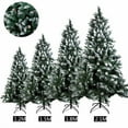 thumbnail image 5 of Holiday Decorations Christmas Gift Christmas Exchange Gifts Pre-lit Christmas Tree Christmas Gifts for Family 4/5/6/7ft Artificial Snow Flocked Christmas Tree /Lights/Xmas Balls Decorations, 5 of 10