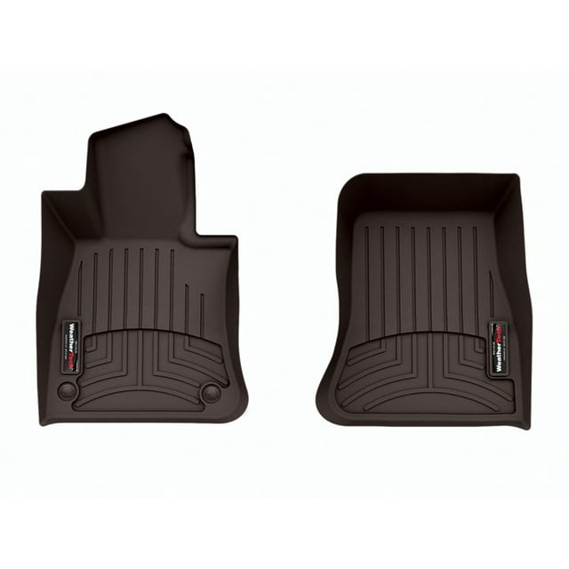 Weathertech Floor Liner 4718121 FloorLiner; Molded Fit; Cocoa; Thermoplastic Polyolefin TPO Vacuum Formed Material; 2 Piece