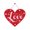 C, variant on Matoen Valentines Day Home Decorations Indoor Paper Heart Hanging Decorations Wall Valentines Decorations