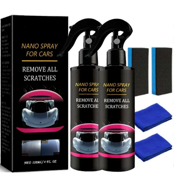 Nuracoat Nano Car Spray, Nuracoat Scratch Remover, Nano Spray for Cars, Car Nano Synthetic Spray Sealant