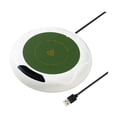 thumbnail image 2 of ZheElen Mug Heater For Coffee Milk Tea Hot Chocolate Electric Smart Coffee Warmer Weight Activated Keeps Drink Warm Ceramic Cups, 2 of 6