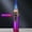 Purple PP, variant on Windproof Torch Lighter Straight Blue Flame Refillable Butane Alloy Adjustable Flame Outdoor BBQ Baking Metal Pocket Lighter 96mm 50g Safety Lock for Camping Kitchen Tools