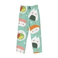 thumbnail image 4 of Balery Men'S Kawaii Sushi Pants,Sleepwear Pants,Pajama Pants,Pj Bottoms Drawstring And Pockets-Small, 4 of 9