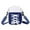 Blue, variant on Kukoosong Crossbody Bags for Women Simulation Beach Boho Shoulder Bag Stripes Paneled Canvas Crossbody Bag Red