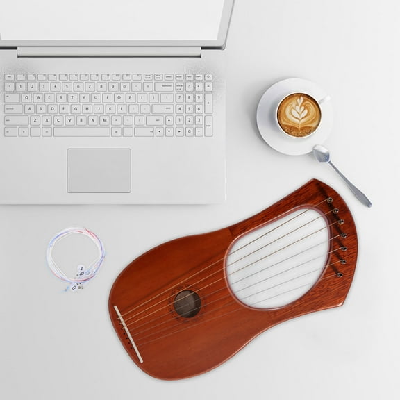 UPOUART Small Harp Lyre Strings Assorted Color Rich Overtone Classical Set