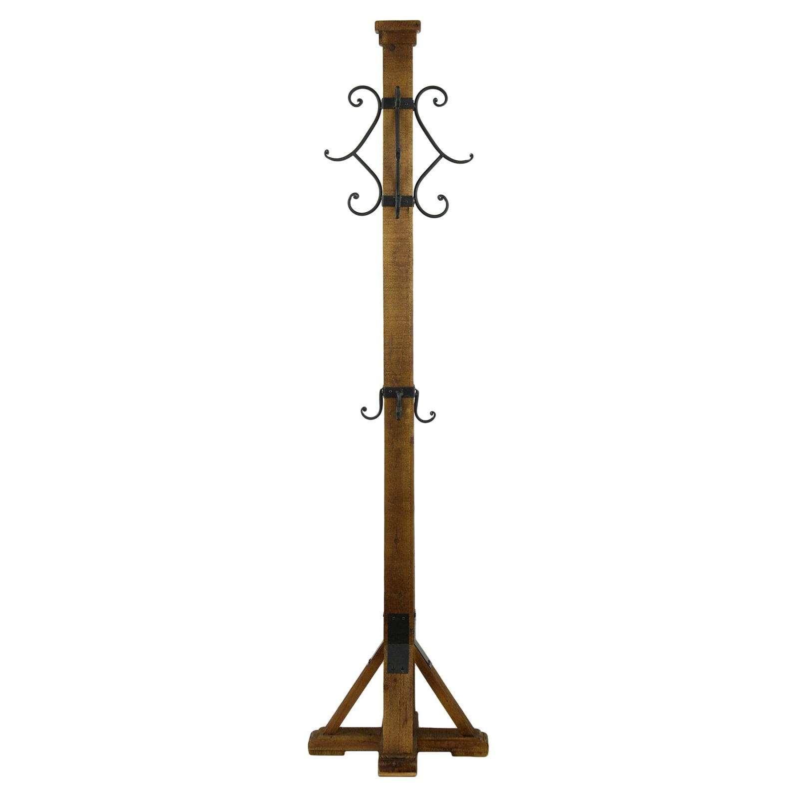 Aspire Home Accents Bromley Rustic Standing Coat Rack