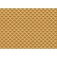 thumbnail image 1 of Ahgly Company Machine Washable Indoor Rectangle Transitional Orange Area Rugs, 2' x 4', 1 of 7