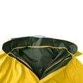 thumbnail image 4 of Men's Hooded Safety Raincoat Rainstorm Proof Poncho Hooded Lightweight Long Jacket with Reflective Strips for Hiking Outdoor, 4 of 6