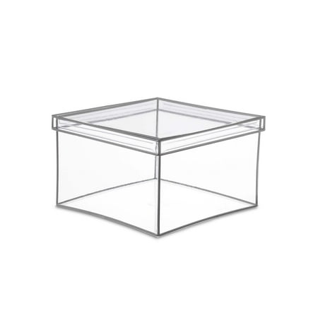 - Design Ideas Clear Vinyl Lookers Box, Extra Large Square