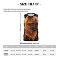 thumbnail image 4 of Xecao Gold Flame Pattern Wolf print basketball shirt for both men and women, a unisex basketball jersey perfect for theme parties-3X-Large, 4 of 6