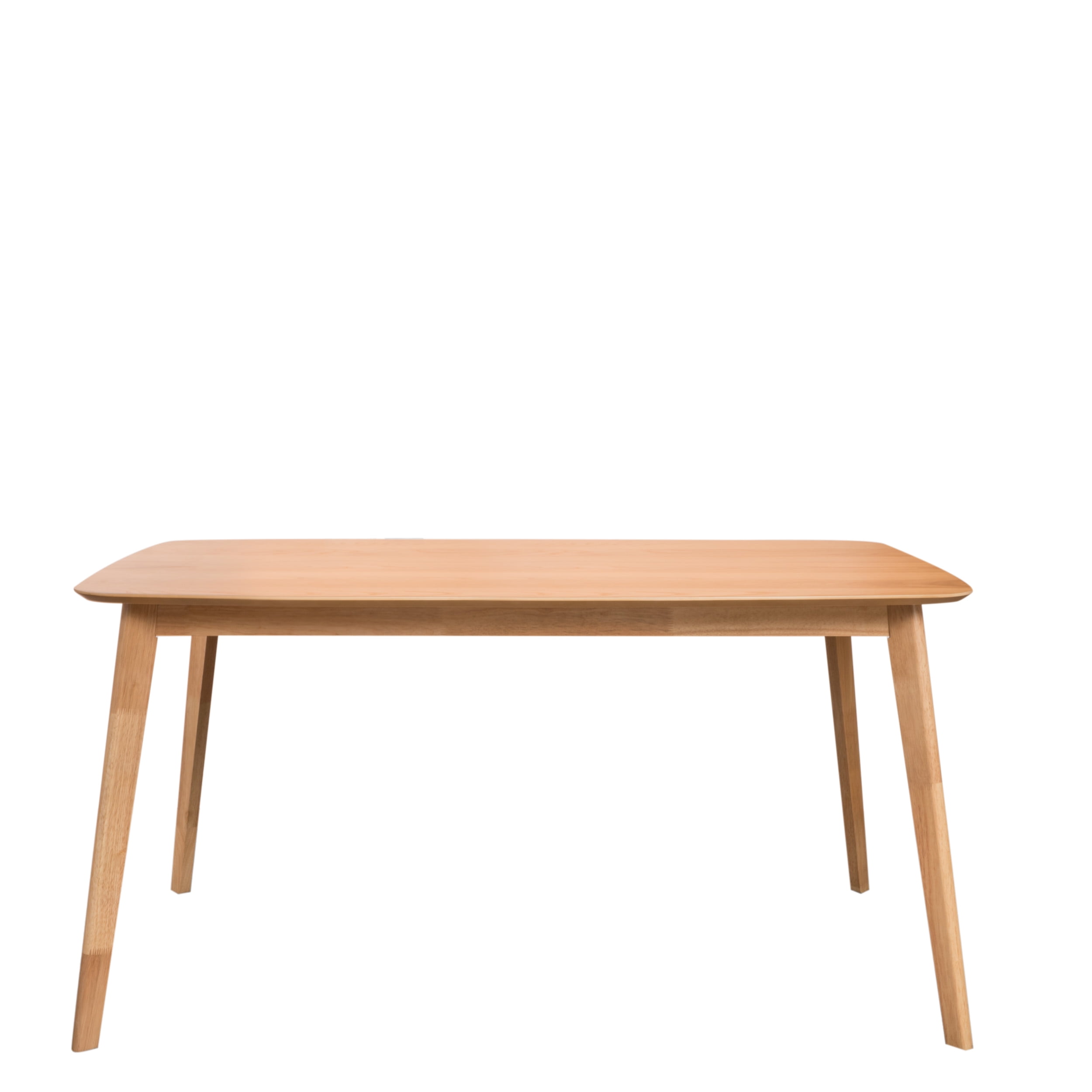 Noble House Lydia Mid-Century Modern 5 Piece Dining Set, Light Beige and Natural Oak