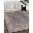 thumbnail image 3 of Ahgly Company Machine Washable Indoor Round Industrial Modern Sandstone Brown Area Rugs, 3' Round, 3 of 7