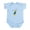 Sky Blue, variant on CafePress - Parrot Head Body Suit - Baby Light Bodysuit, Size Newborn - 24 Months
