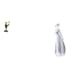 thumbnail image 1 of Figura de escritorio, camarero, rana, niña, adorno de resina, estante decorativo, ideal para escritorio, oficina, hogar, dormitorio, sala de estar, re, 1 of 8
