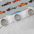 thumbnail image 4 of Castle Fairy Kids Children Colorful Car Black Out Curtains,Transportation Theme Curtains Pack of 2 (42x63 Each),Cartoon Truck Bedroom Curtains,Microfiber Bedroom Decor, 4 of 6