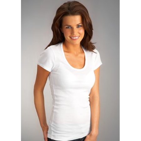 Supima Cotton Scoop Neck T-Shirt