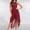 Red, variant on TIANZEN Womens Bridesmaid Dresses Long Sleeve Pleats Chiffon Formal Evening Party Dress Wedding Concert Dress For Women Spring Women Day Dresses Wrap Dresses Dresses for Women Long Sleeve Fall