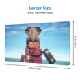 thumbnail image 3 of Kdxio Elephant Sits Print Large Gaming Mouse Pad,Non-Slip Base,Water Resist Keyboard Pad for Gamer,Office & Home,29.5 x 15.8 in, 3 of 9