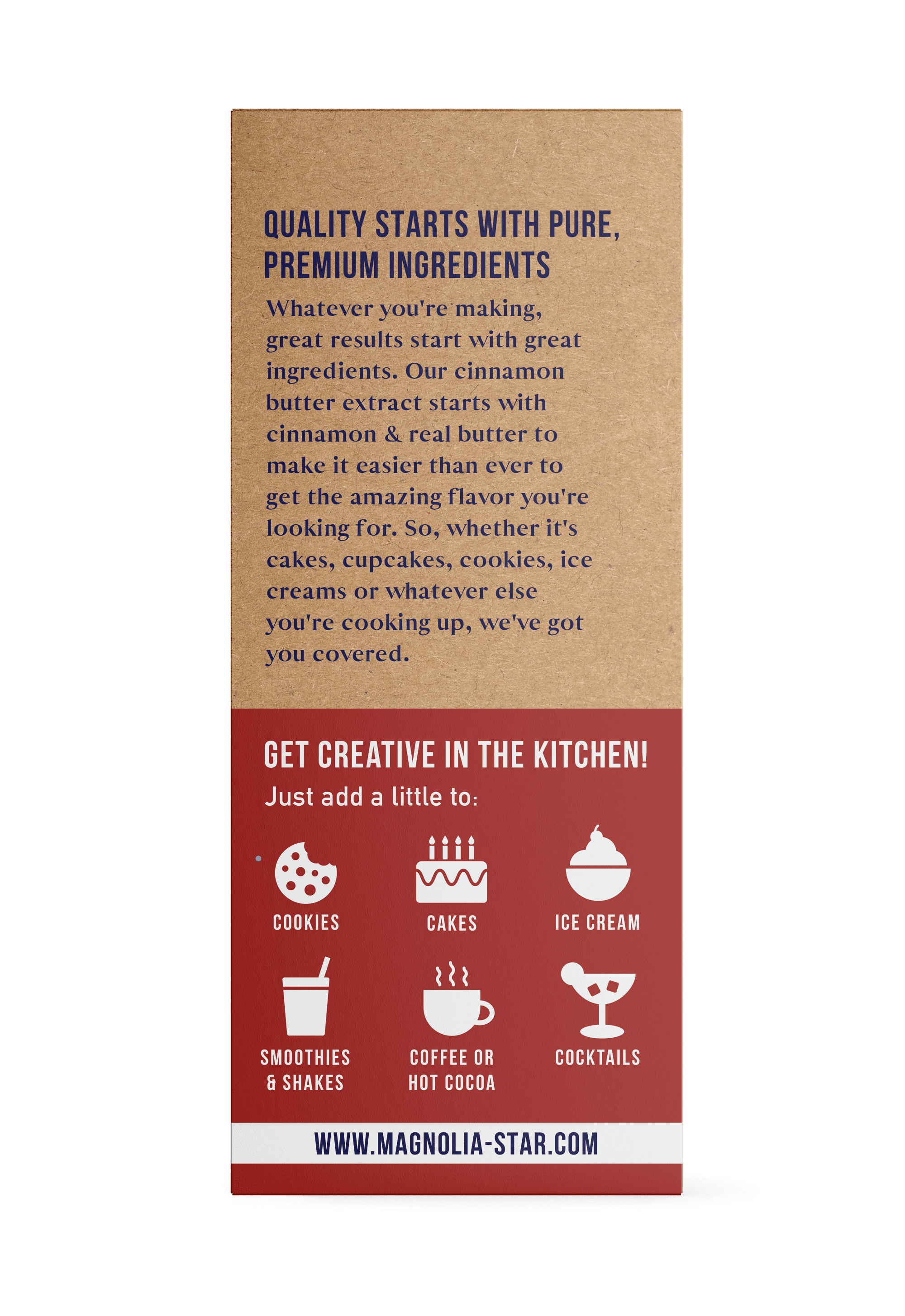 Magnolia-Star Baking Co. Cinnamon Butter Extract, 2 oz.