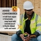 thumbnail image 5 of Chaqueta bomber de seguridad Pioneer Hi Vis impermeable para hombre, 5 of 9