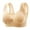 Beige, variant on Jsaierl Womens Bras No Wire Push Up T-shirt Bras Seamless Padded Bralettes Elegant Everyday Full Figure Bras