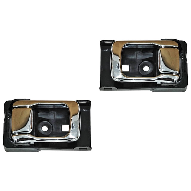 Manijas de Puerta Interior Generica Tsuru 1992 A 2017 Nissan Del/Tra Plástico Cromado