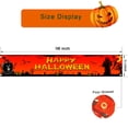 thumbnail image 2 of FTsdfkl 98 x 19.7 Inch Happy Halloween Banner,Scary Pumpkin & Ghost Halloween Decorations, for Indoor Outdoor Halloween Supplies Holiday Festive Decoration, 2 of 3
