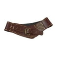 thumbnail image 3 of Cinturón ancho de mujer Strade Fareast Limited de cuero PU marrón, 3 of 8