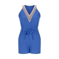 thumbnail image 7 of Bzhegqhd Women’s Casual Fashion Print Short Jumpsuit, 7 of 7