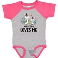 thumbnail image 3 of Inktastic Zebra My Boppa Loves Me Boys or Girls Baby Bodysuit, 3 of 5