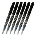 thumbnail image 2 of Pilot Varsity Disposable Fountain Pens, Black Ink, Medium Point, Pack of 6, 2 of 2