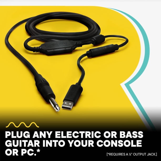 Ubisoft Rocksmith 2014 Real Tone USB Cable for Guitar, Xbox