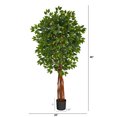 thumbnail image 2 of HomeStock 5.5Ft. Super Deluxe Trunk Baroque Beauty Artificial Tree With Trunk, 2 of 4