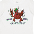 thumbnail image 4 of Inktastic Who's Your Crawdaddy? Mardi Gras Crayfish Boys or Girls Toddler T-Shirt, 4 of 5