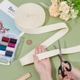 thumbnail image 3 of 16.5 Yard x 1-1/4 Inch Cotton Twill Tape Ribbon Natural Bias Binding Tape Cotton Twill for Sewing Quilting Hemming Binding Crafts Gift Wrapping, 3 of 5